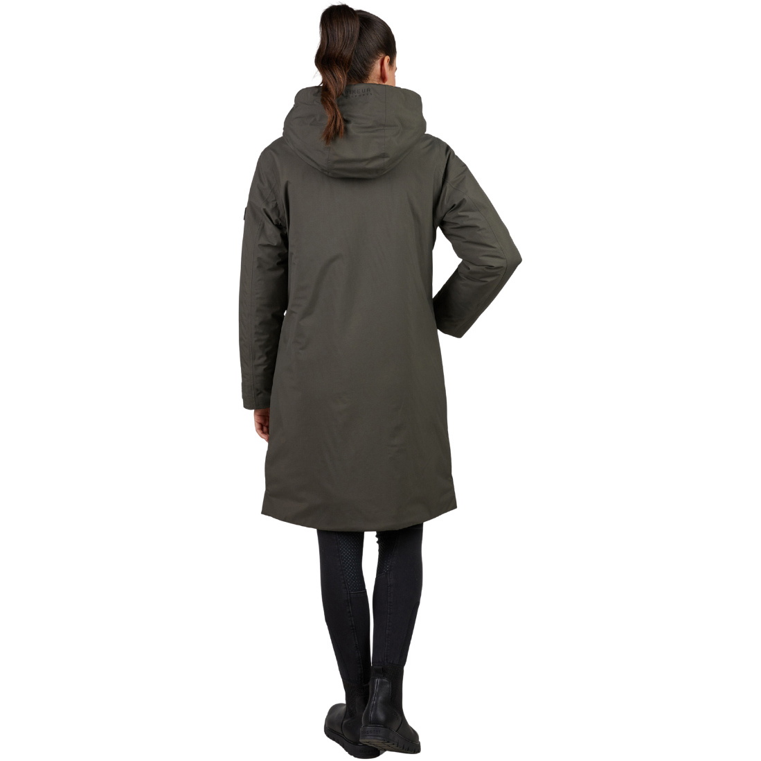 2025 Pikeur Womens Pikeur Raincoat 802201 149 280 - Deep Khaki